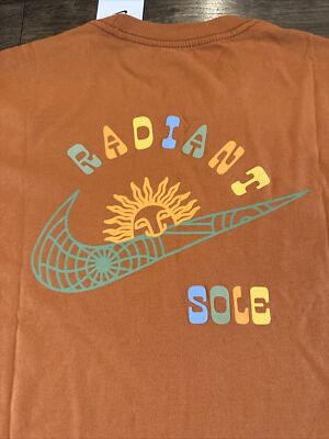 desert orange nike shirt