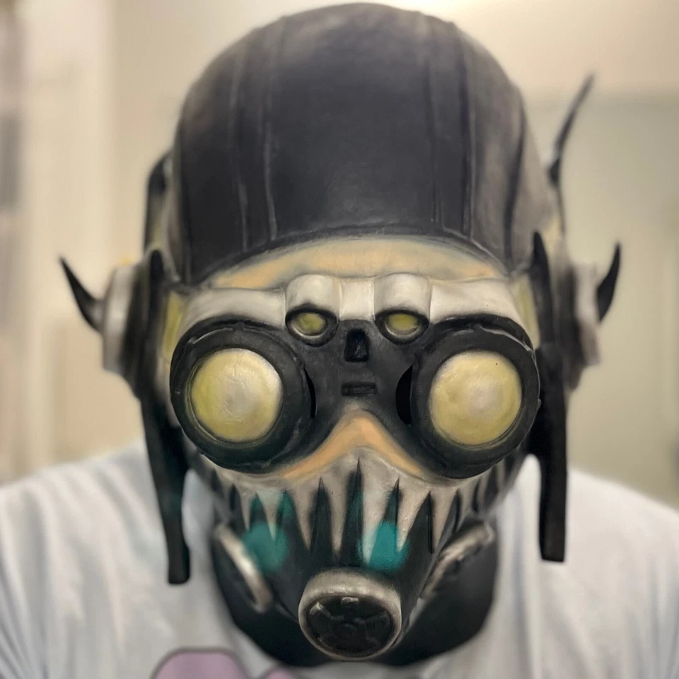 Máscara de látex octano para adultos Apex Legends Foto 2 de 4