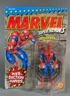 Marvel Super Heroes Spider-Man with Web-Suction Hands NIB 1990 Toy Biz Vintage
