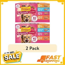 Purina Friskies Surfin' and Turfin' Variety Pack, Wet Cat Food, 5.5 oz, 80 Pack