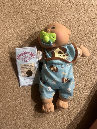 Cabbage Patch With Birth Certificate/Adoption Papers And Outfit