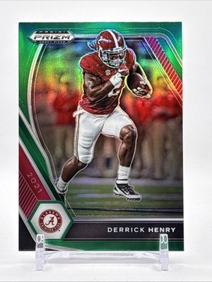 2021 Panini Prizm Draft Picks #81 Derrick Henry Green Prizm (G)