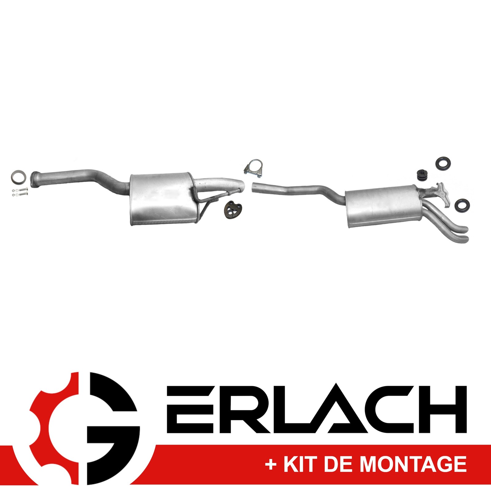 Echappement Mercedes W124 300D anti-corrosion pour eliminer les bruits de rouille