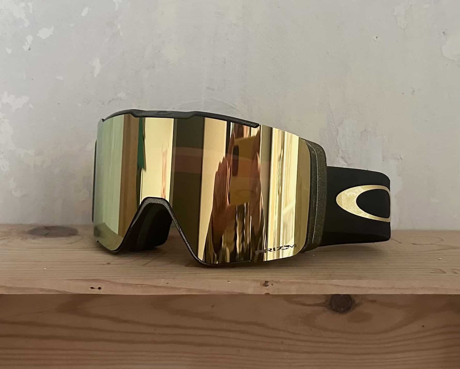 Gafas de snowboard Oakley Line Miner Pro M Prizm 24K GOLD (negro)