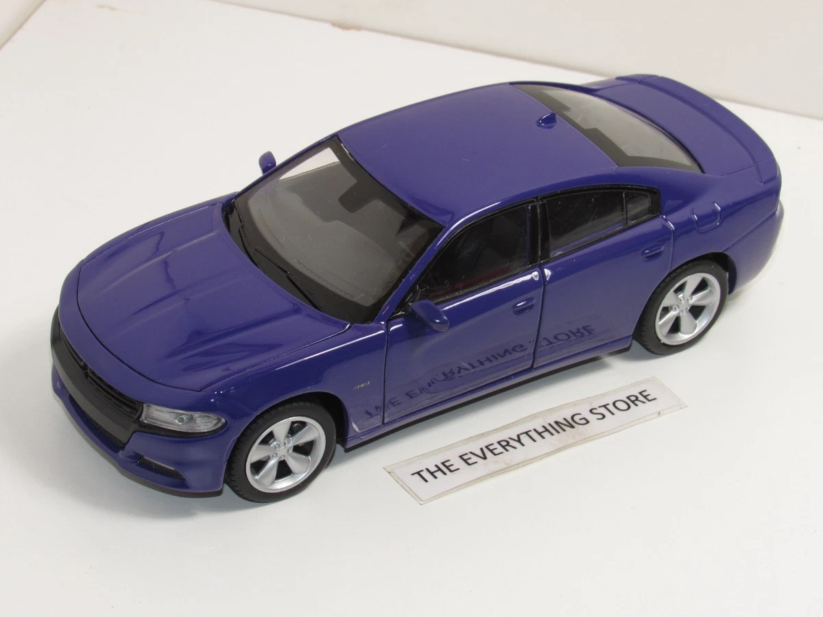 Welly carrinho de corrida 1:24, 2016, dodge charger r/t diecast, modelo