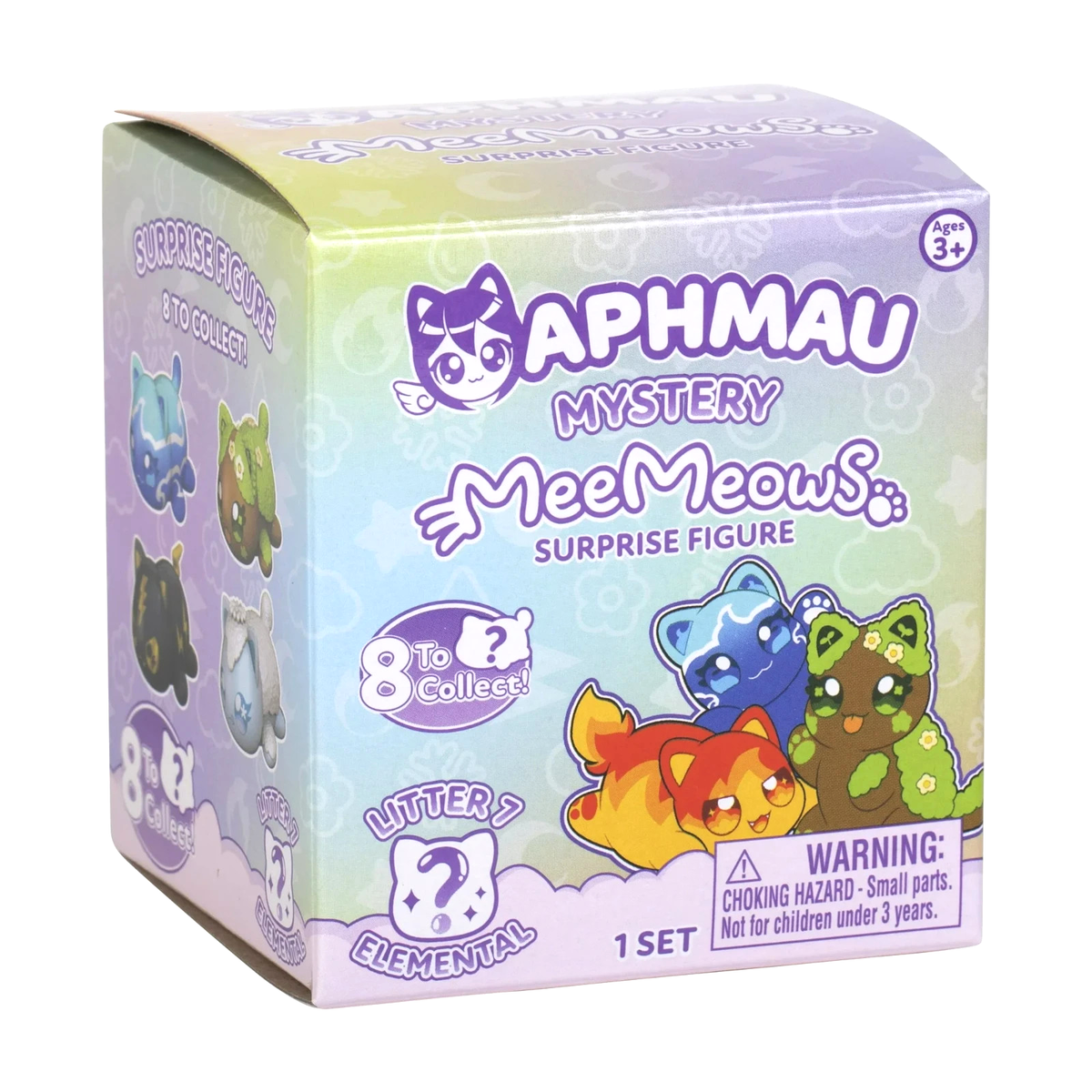 Aphmau MeeMeows Mys Cat Figs NEW LTD ED *NATURES ELEMENTS SERIES