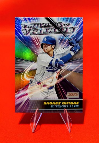 🔥Shohei Ohtani -2024 Topps Stadium Club Virtuosos of Velocity #VV-5 Dodgers MVP