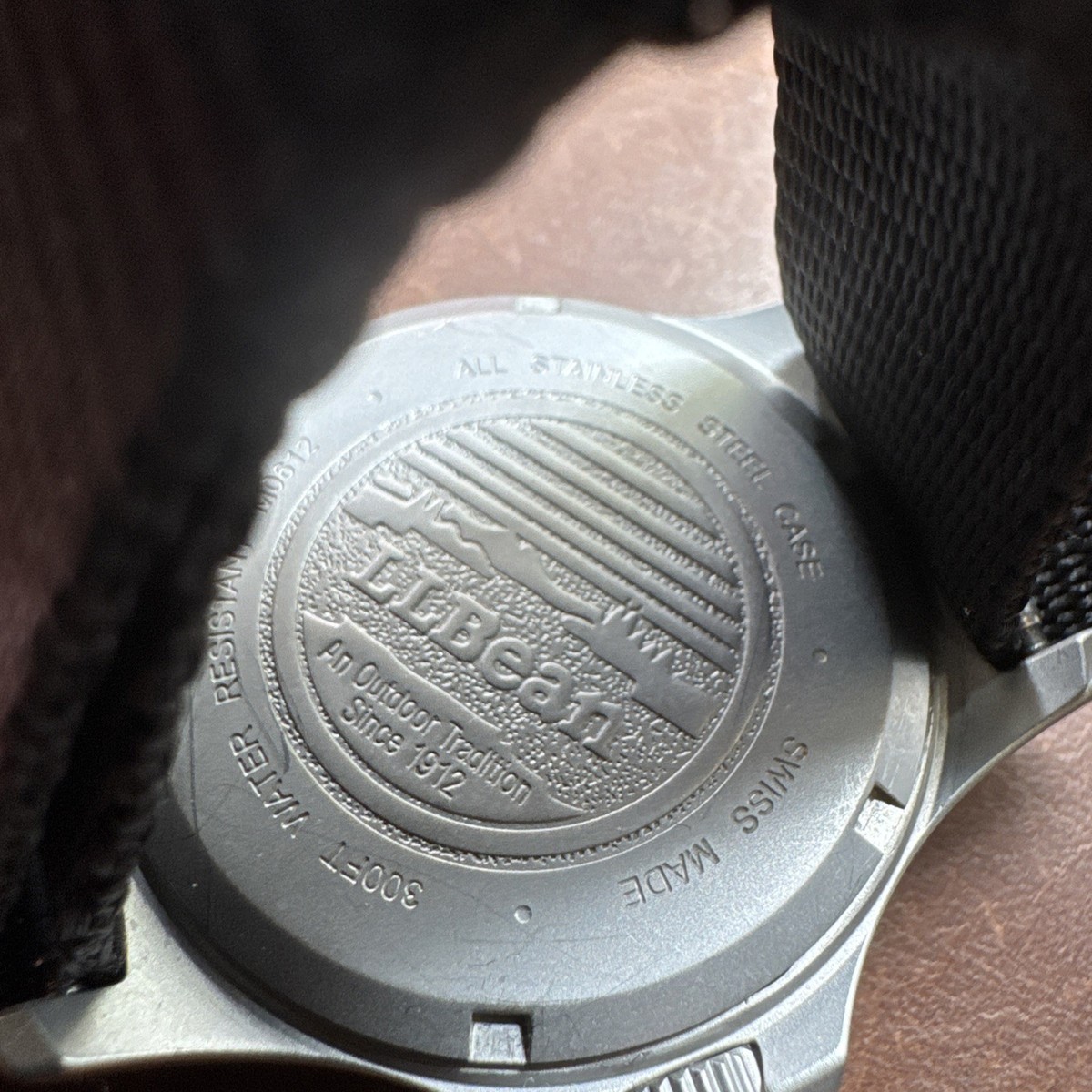 Vintage 1992 L.L. Bean Swiss Quartz Field Watch On NATO | eBay