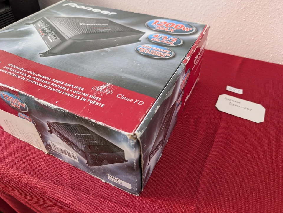 Amplificador coche 4 canales GM-D8604 Pioneer Foto 2 de 4