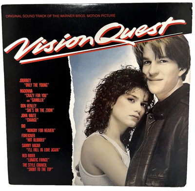Vision Quest Original Soundtrack (Geffen Records 1985) Original Release Vinyl LP
