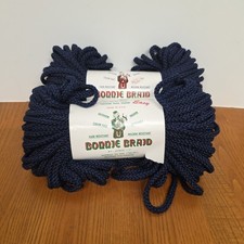 2 George W. Single  Sons Bonnie Braid 6 60 Yards Indoor Outdoor Navy Blue
