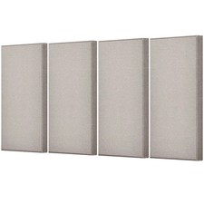 4 PCS Acoustic Panels, 2 inch Thick 23.6 x 11.8 inch Fiberglass Sound Absorbing