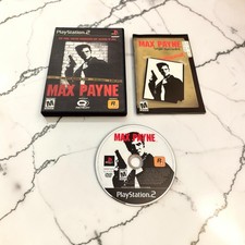 Max Payne (Sony PlayStation 2, 2001) PS2 Game CIB Complete with Manual