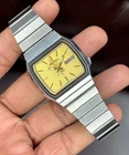Square Vintage Seiko 5 Cal 7009-2060 Automatic 17Jewels Wrist Watch For Men's