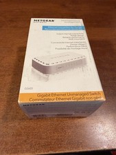 NETGEAR Business 5-Port Gigabit Ethernet Unmanaged Switch GS605 White NEW BOX