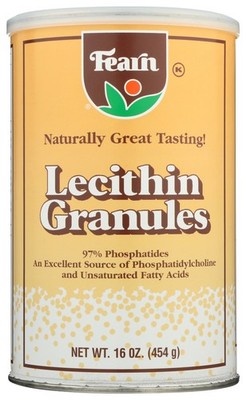 Fearn Lecithin Granules 16 Oz Dietary Supplement 1 Pack