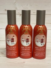 Bath  Body Works Mrs Claus Cocktail 1.5oz Room Spray x3