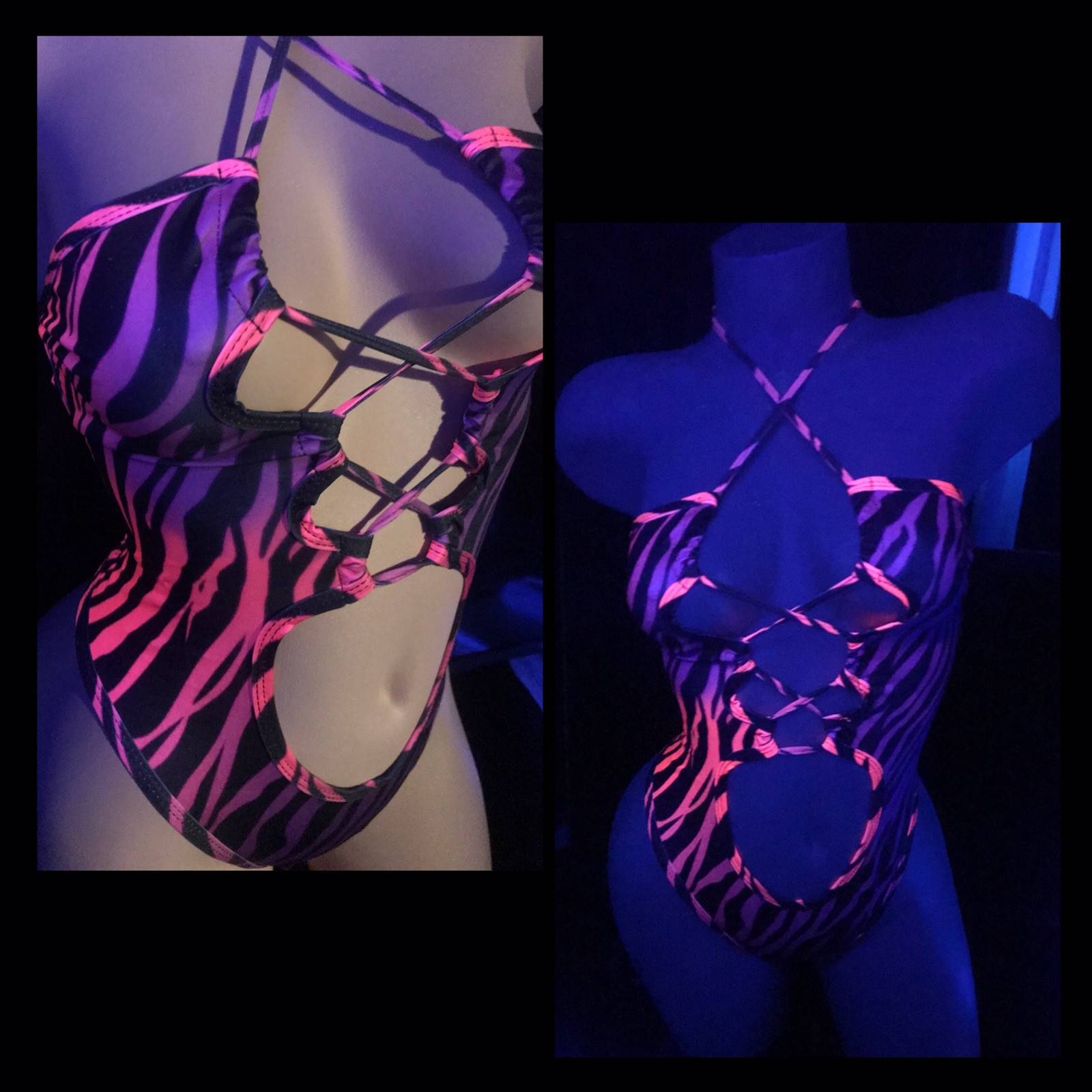 Exotic Dancewear Ombré Bodysuit