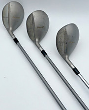 VTG Slazenger Crown Limited Woods Set 1 3 5 Wood Graphite Shafts RH 43" - 44"