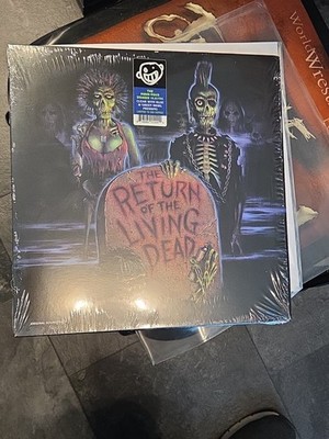 Return of the Living Dead Soundtrack Vinyl LP Blue Green Swirl Limited TO #500
