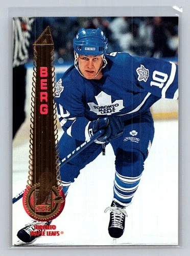 1994-95 Pinnacle #57 Bill Berg Toronto Maple Leafs NrMt-Mt