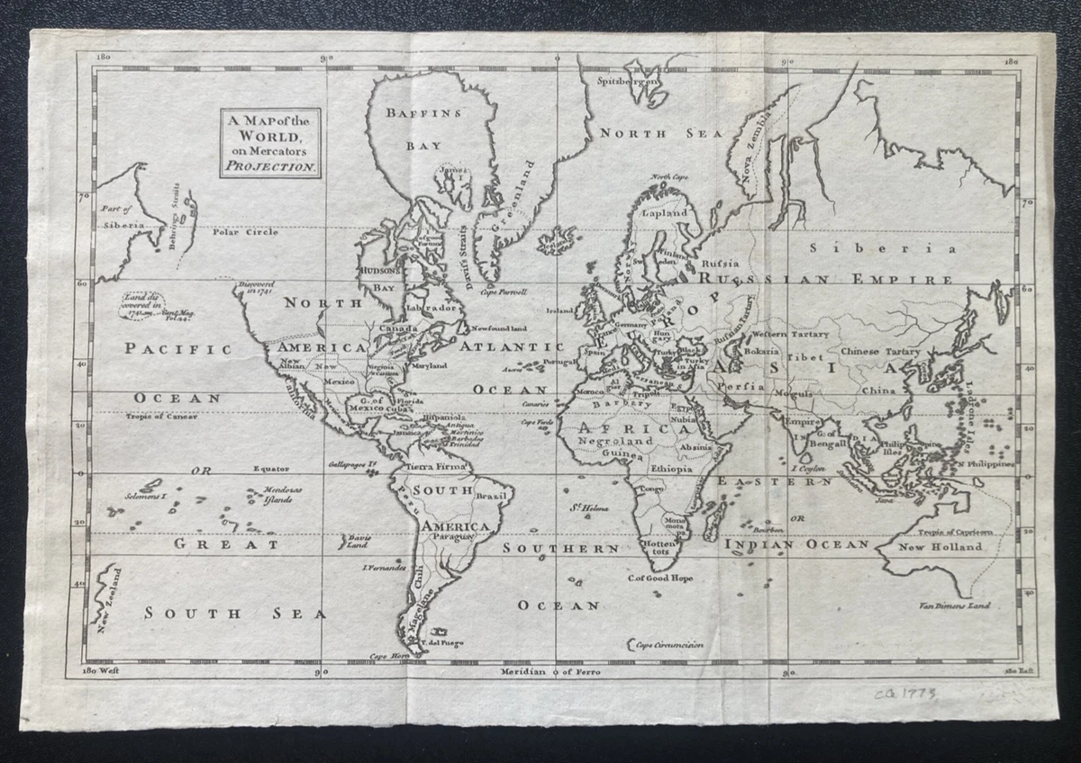 Antique World Maps & Atlases World 1700-1799 Date Range for sale
