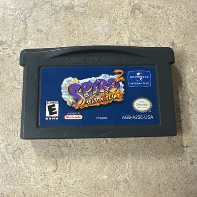 Spyro 2: Season of Flame - Nintendo Game Boy Advance GBA Authentic Tested Works
