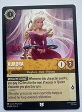 Disney Lorcana TCG Fabled Aurora Holding Court 6/204 Non-Foil Card