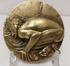 SITIS - La Sete 2003 - AE Dorato Ø 75mm - Molto Rara (200) - ANGELO GRILLI