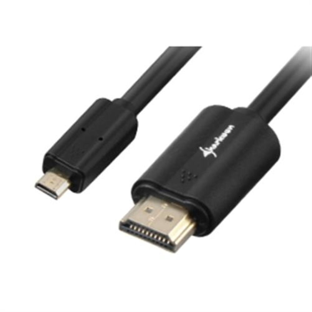 Sharkoon 15м HDMIMicro HDMI 15 м HDMI Micro-HDMI Schwarz 2390₽