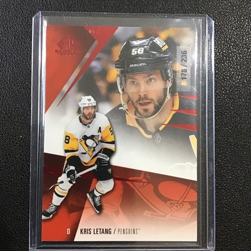 2023-24 UD SP Game Used Kris Letang #/236