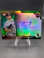 2016 Topps Tribute - Tribute Autographs Carlos Rodon #TA-CR Green /99 (AU) YANKE