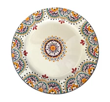 Dash Of That “Ellie” Large Round Serving Platter 14.5” Mint Condition!