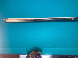 BRUNSWICK Vintage Billiard Pool Cue 1B2S Case Free Ship w/ Accepted BEST OFFER