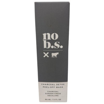 No B.S. Charcoal Detox Peel-Off Mask 90ml   Deep Clean Pores Blackhead Remover