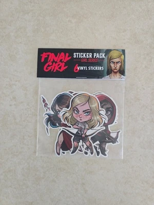 Official Final Girl: Sticker Pack - Girl Series : 6 Vinyl Stickers : Chibi - Image 1 of 2