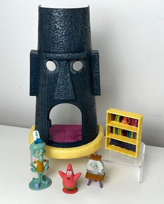 Sponge Bob Schwammkopf Thaddäus Haus Spielset