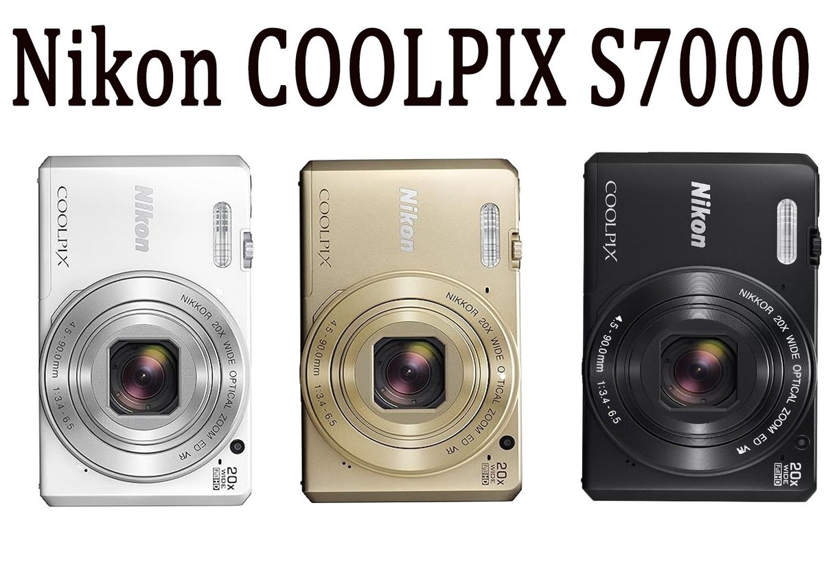 Nikon COOLPIX S7000 16.0MP 20x Optical Zoom Digital Camera w/ Wi 