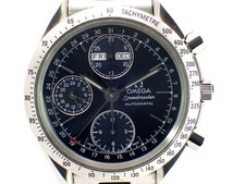 OMEGA Speedmaster Chronograph Automatic Triple Calendar Watch 3521.80 Serviced 2