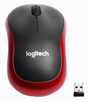 Logitech M185, Optische Pc-Maus (Kabellos), 2,4 Ghz