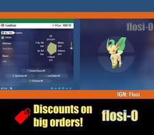 6IV Shiny Leafeon Pokemon Legends ZA Legends Z-A