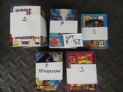 TRADING CARD BOX LOT F57 MARVEL DEATHWATCH 2000 TRADING CARD TREATS + C-PICS