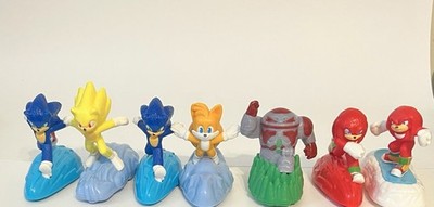 McDonald's Sonic 2 The Hedgehog Toys Lot of 7