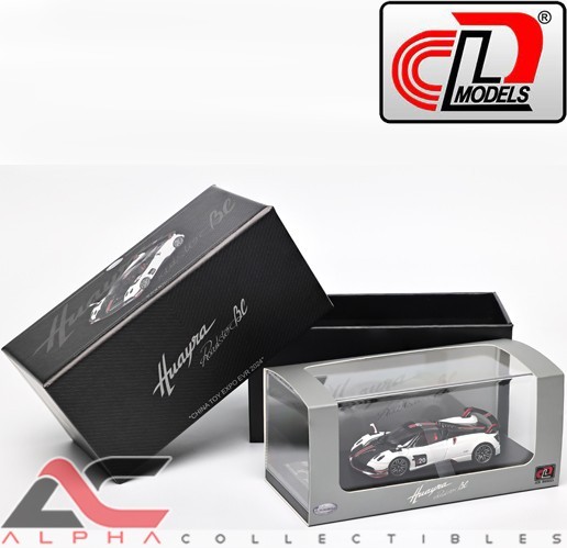 LCD MODELS LCD64011 1:64 PAGANI HUAYRA BC ROADSTER (WHITE) CHINA