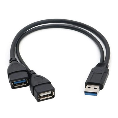 USB Splitter: Adapterkabel für effiziente Datenübertragung und Ladefunktion
