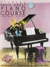 Alfred's Basic Adult Piano Course: Lesson Book, Level One - paperback Palmer...