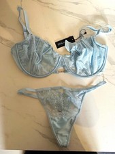 Lounge BH-Set 80G Blau, Bügel, ungefüttert ...
