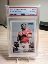 2019 Panini Donruss Kyler Murray Rated Rookie #302 RC PSA 10