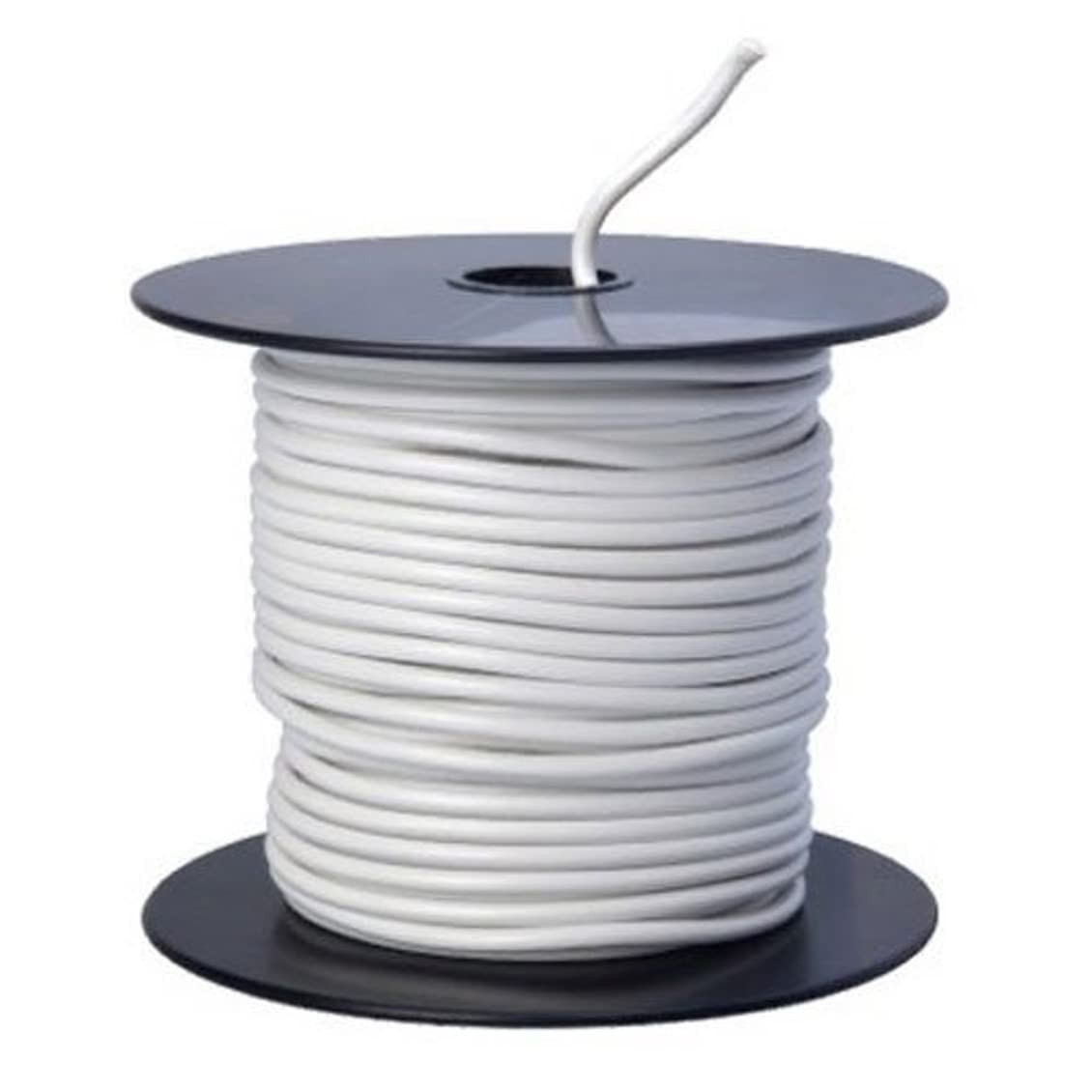 55669023 Primary Wire; 14-Gauge Bulk Spool; 100-Feet; White