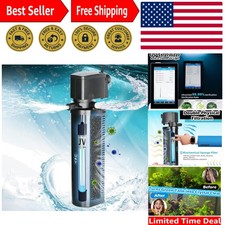 Powerful 300GPH Aquarium Filter for 75-200 Gallon Tanks - Crystal Clear Water